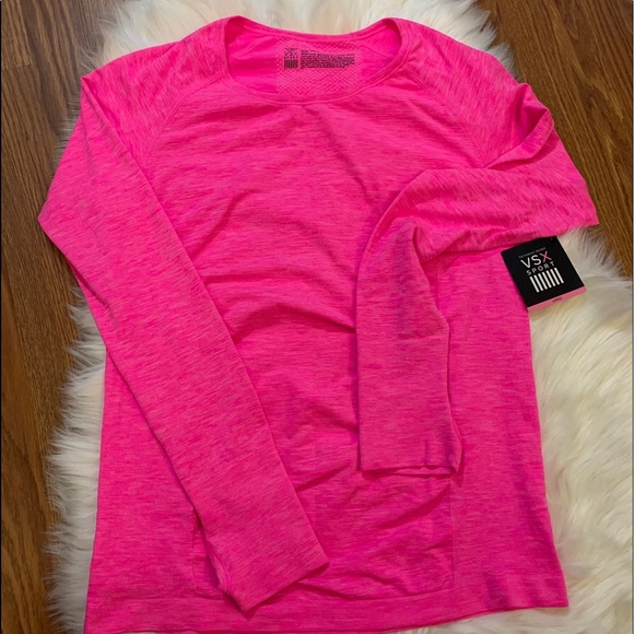 NWT VSX PINK STUDIO LONG SLEEVE T-SHIRT ❤️ - Picture 2 of 8